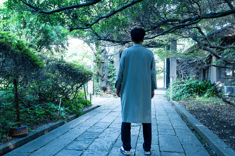
                  
                    【夏服グレー】さっと羽織るだけ。簡単、うつくしい茶道おけいこ着。
                  
                